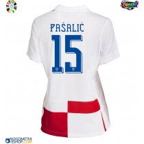 Ženski Nogometni dresi Hrvaška Mario Pasalic #15 Domači EP 2024 Kratek Rokav